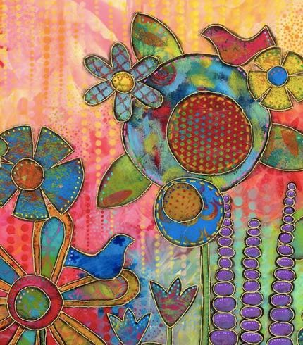 Garden Delight by Sue Penn for Free Spirit Fabrics