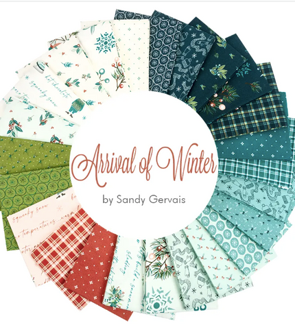 Arrival of Winter by Sandy Gervais for Riley Blake Fabrics