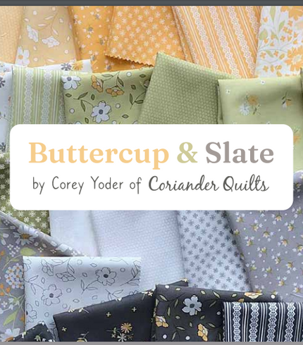 Buttercup &amp; Slate by Corey Yoder for Moda