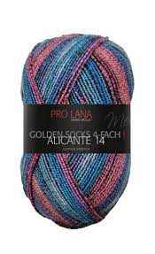 Pro Lana Alicante 15 Cotton Stretch Golden Socks 4 Fach