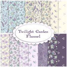 Twilight Garden Flannel from Henry Glass