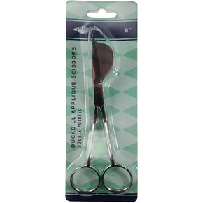 Havels Double pointed Duckbill Applique Scissors 6 inches