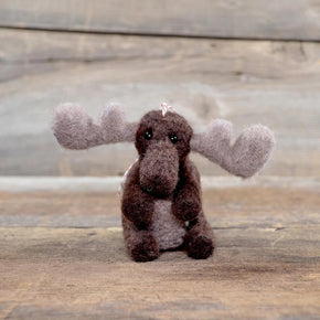 Moose Ornament Needle Felting Kit from The General Bean