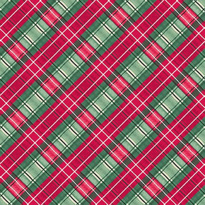 It's Christmas Time from Blank Quilting 3467-66 Green Plaid