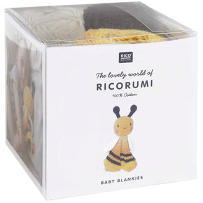 The Lovely World of Ricorumi Baby Blankies - Bee