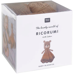 The Lovely World of Ricorumi Baby Blankies - Teddy