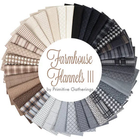 Farmhouse Flannels III by Primitive Gatherings for Moda Fat Quarter Pack 37pcs