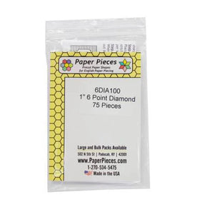 Paper Pieces - 1" Point Diamonds