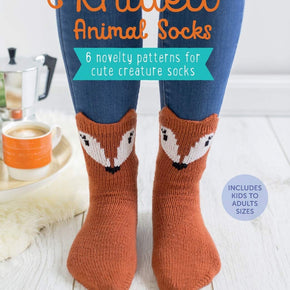 Knitted Animal Socks book by Lauren Riker