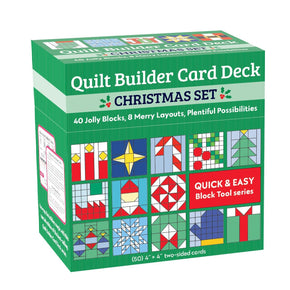 Quilt Builder Card Deck Christmas Set