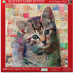 Quilted Tabby Kitten Puzzle