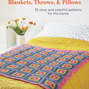 Modern Crocheted Blankets, Throws, & Pillows by Laura Strutt