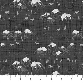 Mountains Calling by Bernadett Urbanovics for Figo Fabrics  90687-96