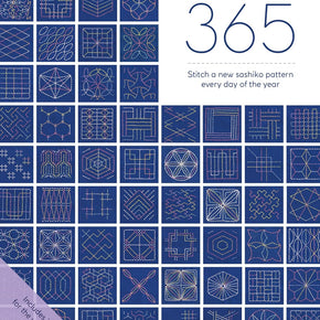 Sashiko 365 Book- Stitch a new sashiko pattern every day