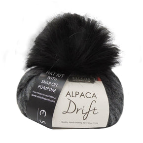 Alpaca Drift - Hat Kit with PomPom Colour 06 and Pompom 1201 ADH-KIT06