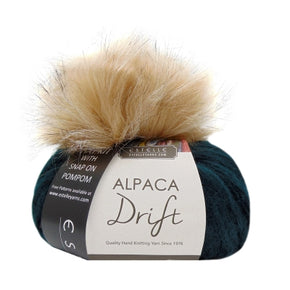 Alpaca Drift - Hat Kit with PomPom Colour 14 and Pompom 1202 ADH-KIT14