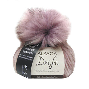 Alpaca Drift - Hat Kit with PomPom  Colour 15 and Pompom 1242 ADH-KIT15