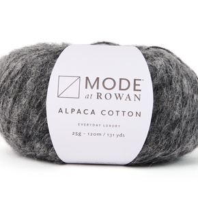 Mode at Rowan- Alpaca Cotton 012 Charcoal Melange