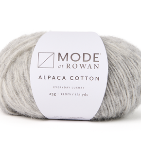 Mode at Rowan- Alpaca Cotton 013 Feather Grey Melange