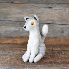 Wolf Needle Felting Kit from The General Bean