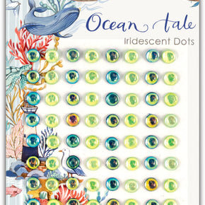 Craft Consortium - Ocean Tale Iridescent Dots CCADOT022