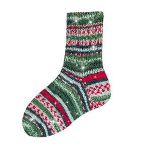 Flotte Sock 4 fach Christmas Metallic -0224