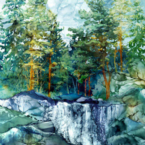 Cedarcrest Falls by Northcott - Panel 26905-66