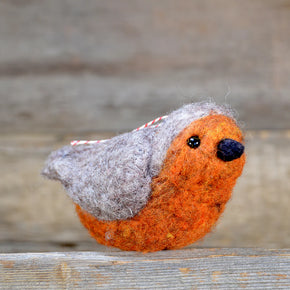 Robin Ornament Needle Felting Kit from The General Bean