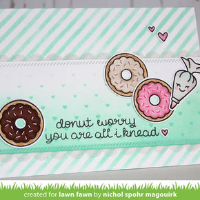 Lawn Fawn Stamp- LF1136 Donut Worry