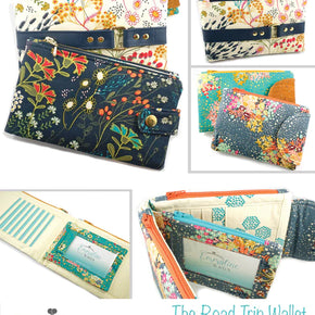 Emmaline Bags Pattern - The Road Trip Wallet