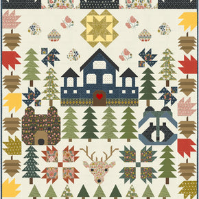 Enchanted forest Pattern from Lamb Farm Designs