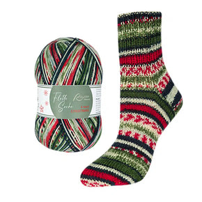 Flotte Sock 4 fach Christmas -0124