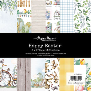 Happy Easter 6X6" Paper Pack from Paper Rose Studio