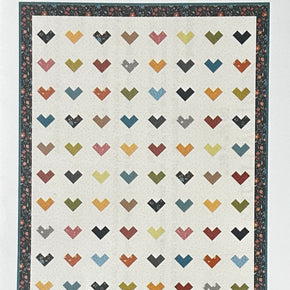 Scrappy Hearts Pattern from Lamb Farm Designs