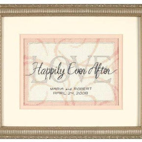 Dimensions Cross Stitch Kit - Happily Ever After Wedding 65045