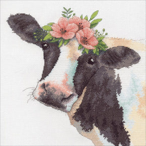 Dimensions Cross Stitch Kit - Sweet Cow 70-35386