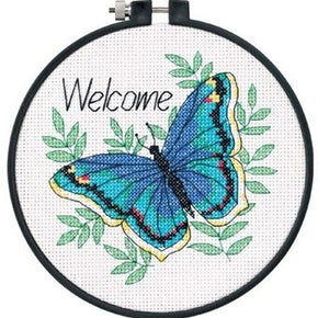 Dimensions Cross Stitch Kit - Welcome Butterfly 73147