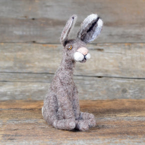 Hare Ornament Needle Felting Kit from The General Bean