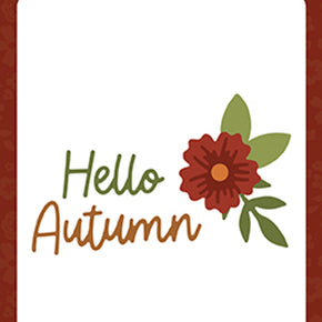 Echo Park Paper Co. Designer Die - Hello Autumn Floral Die Set LFA225041