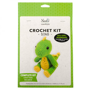 Needle Creations Crochet Kit - Dino