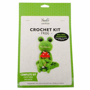 Needle Creations Crochet Kit - Frog
