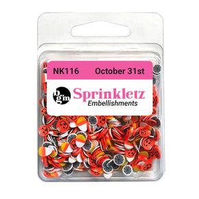 Sprinkletz Embellishments - October 31st NK116