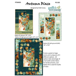 Autumn Breeze for Northcott - Pattern Autumn Blaze