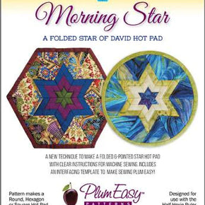 Morning Star Pattern - A Folded Star Of David Hotpad