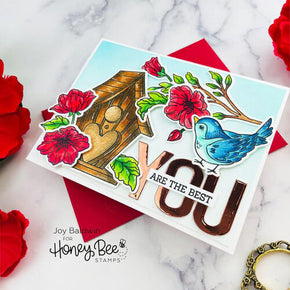Honey bee Stamps - Stamp and Die Set - Love is in the Air 401