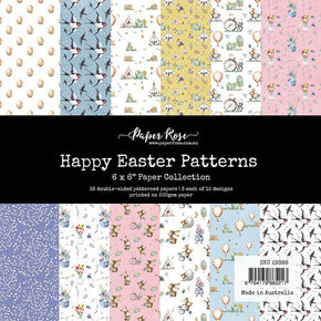 Happy Easter Patterns 6X6" Paper Pack from Paper Rose Studio
