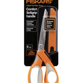 Fiskars Scissors - Comfort Softgrip Handle 8"