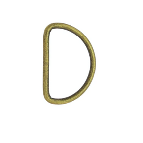 Sallie Tomato D-ring - Antique Brass