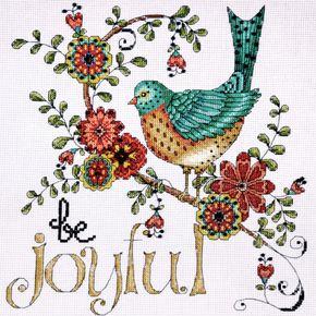 Design Works Cross Stitch Kit - Be Joyful 2789