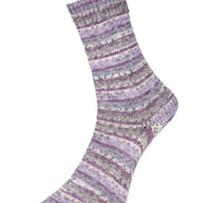 Prolana Bamboo Socks - 968 Lilac / Grey